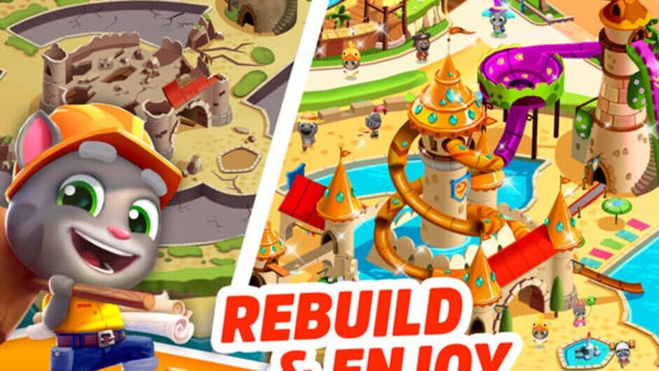 Скриншот 9 из Talking Tom Pool
