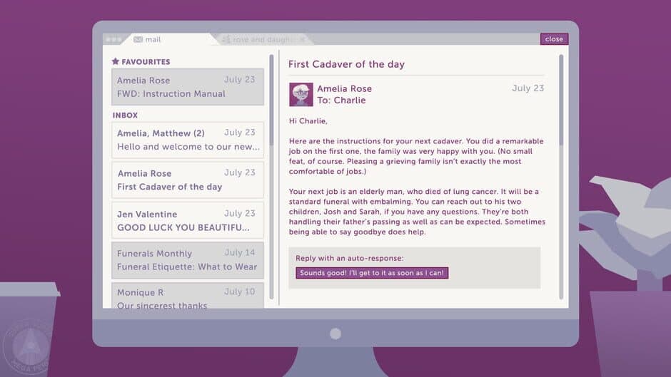 Скриншот 2 из A Mortician's Tale