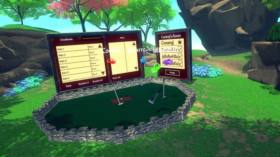 Скриншот 1 из Cloudlands: VR Minigolf