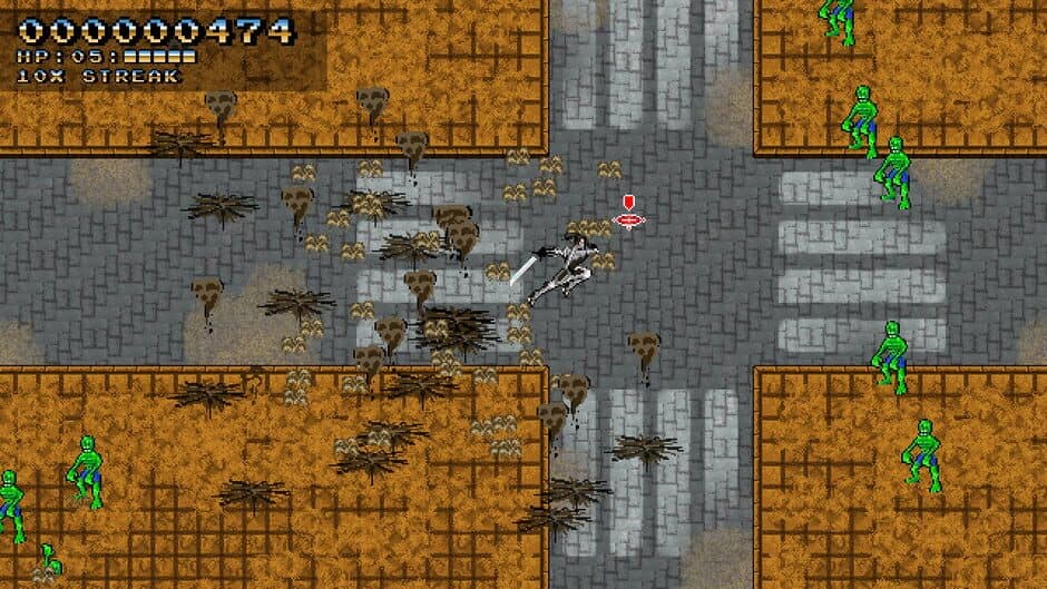 Скриншот 1 из Space Robot Samurai Zombie Slayer