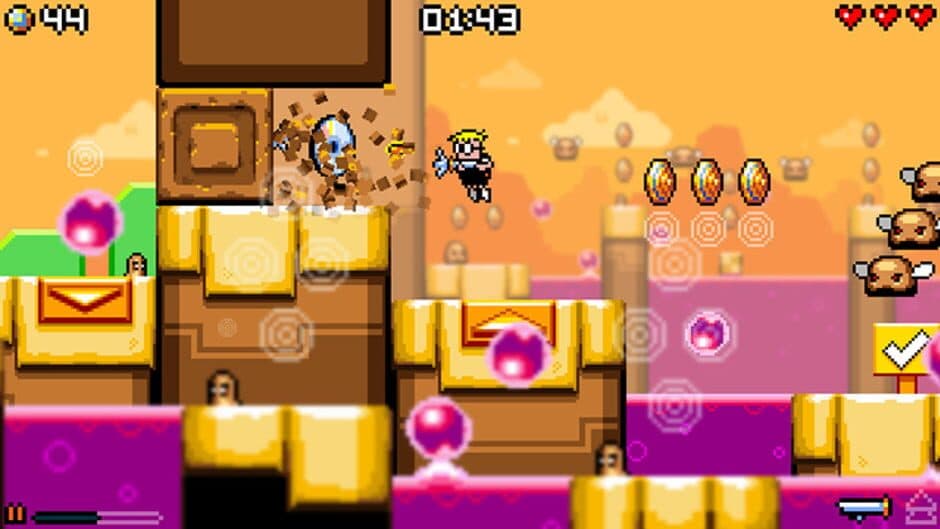 Скриншот 5 из Mutant Mudds Collection