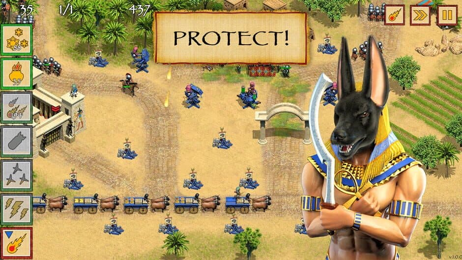 Скриншот 1 из Defense of Egypt: Cleopatra Mission