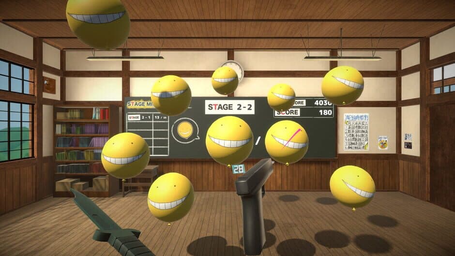Скриншот 5 из Assassination Classroom VR Balloon Challenge Time