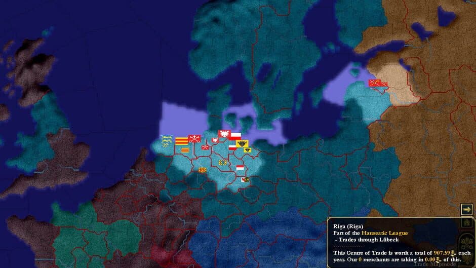 Скриншот 1 из Europa Universalis III: Heir to the Throne