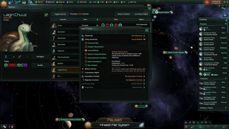Скриншот 1 из Stellaris: Utopia