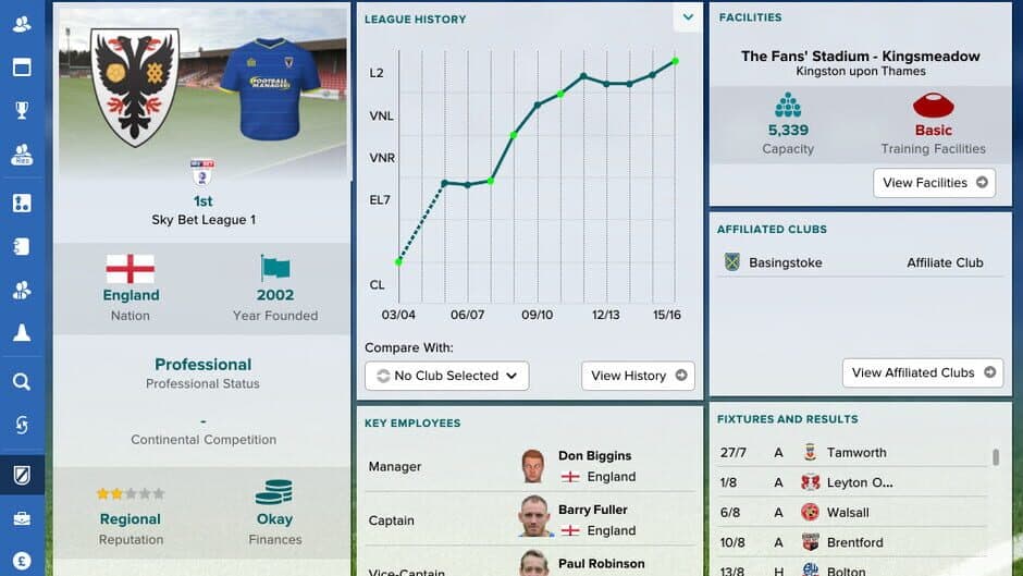 Скриншот 1 из Football Manager Touch 2017
