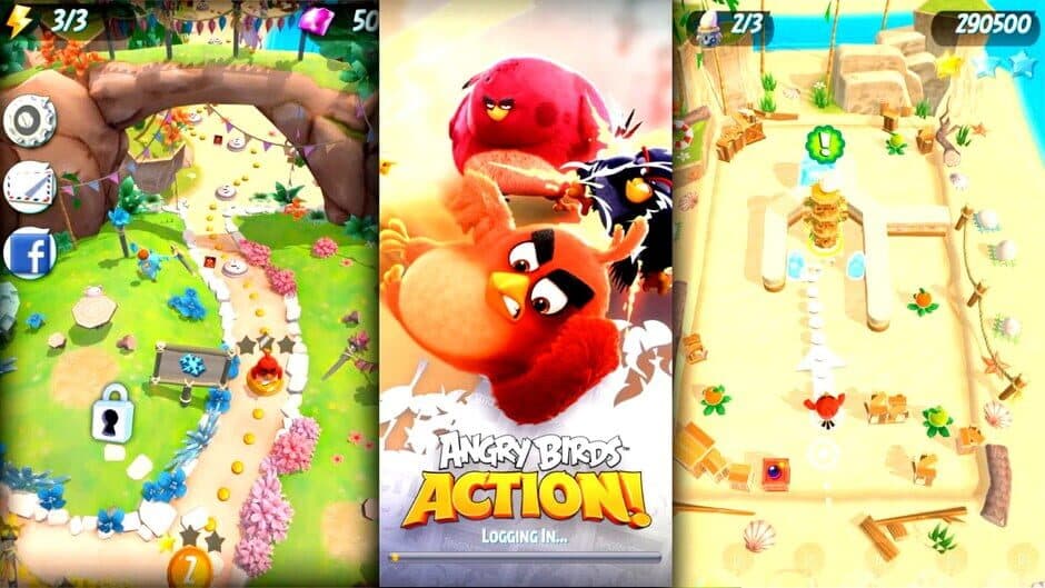 Скриншот 2 из Angry Birds Action!