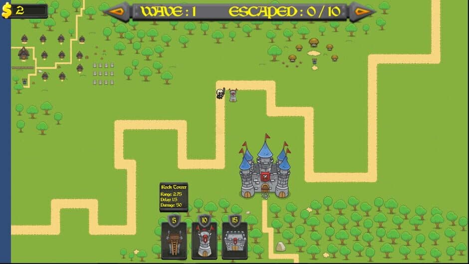 Скриншот 2 из Skelli Tower Defense