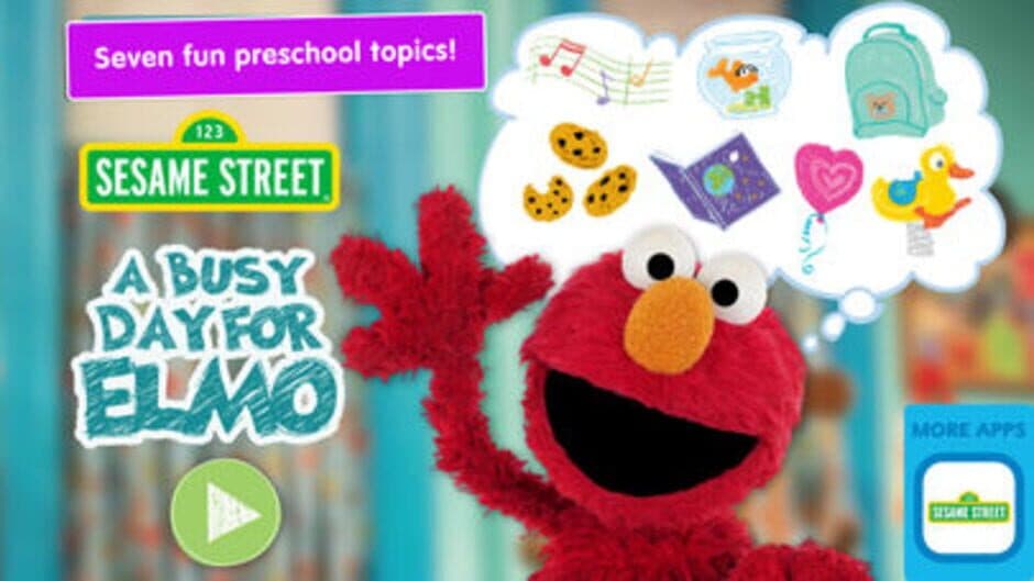 Скриншот 1 из A Busy Day for Elmo: Sesame Street Video Calls