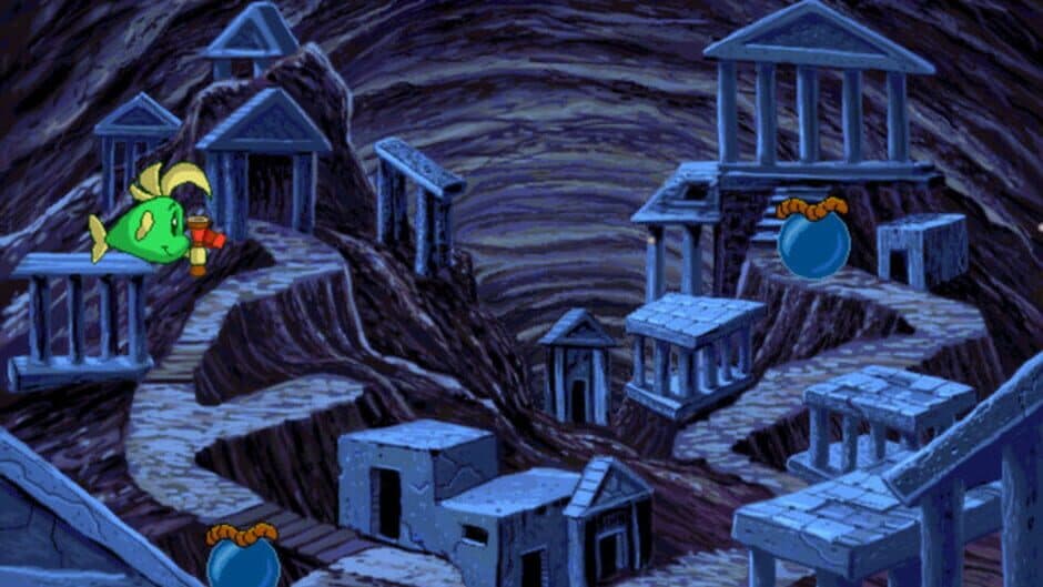Скриншот 2 из Freddi Fish and Luther's Water Worries