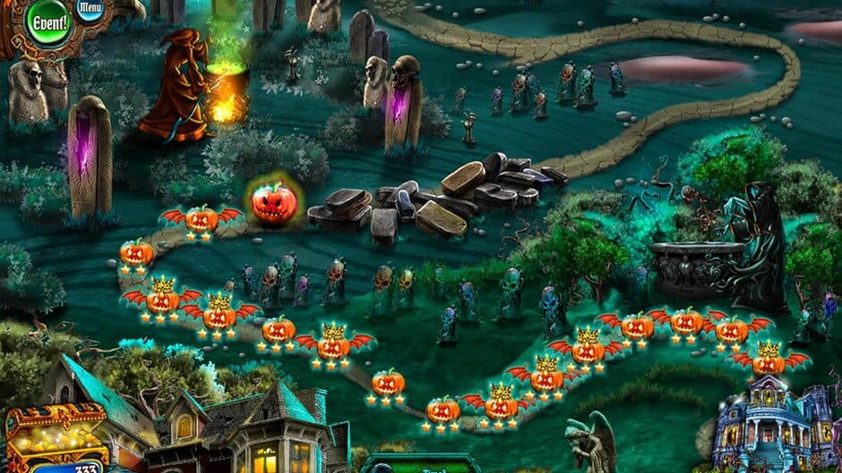 Скриншот 1 из Save Halloween: City of Witches