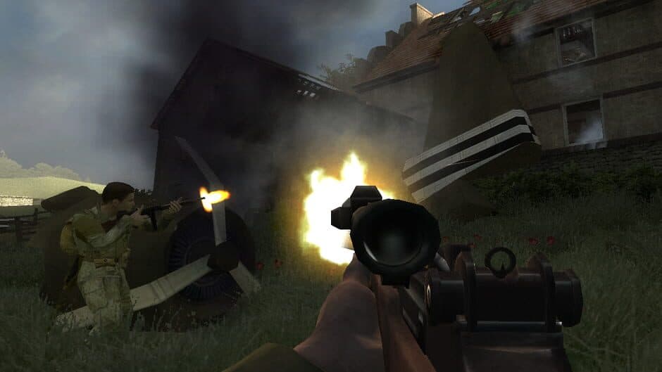 Скриншот 2 из Medal of Honor: Vanguard