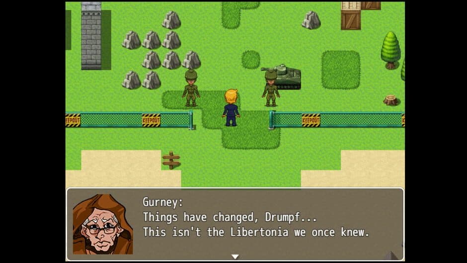 Скриншот 5 из Drumpf: Rise Up, Libertonia!