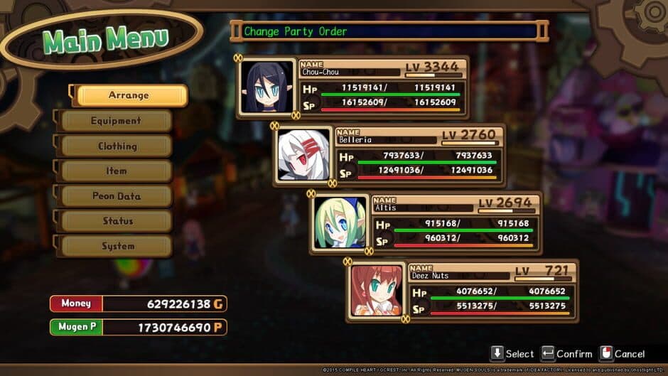 Скриншот 5 из Mugen Souls
