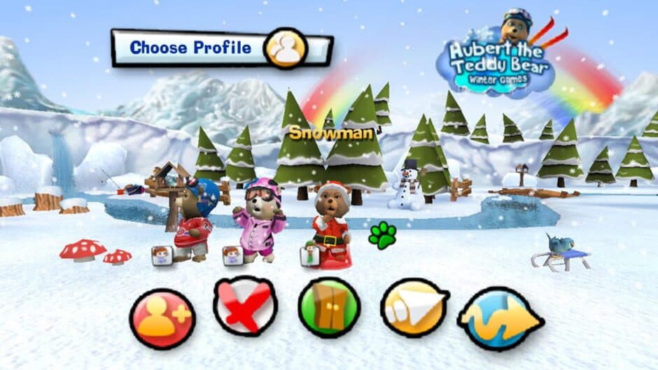 Скриншот 6 из Hubert the Teddy Bear: Winter Games
