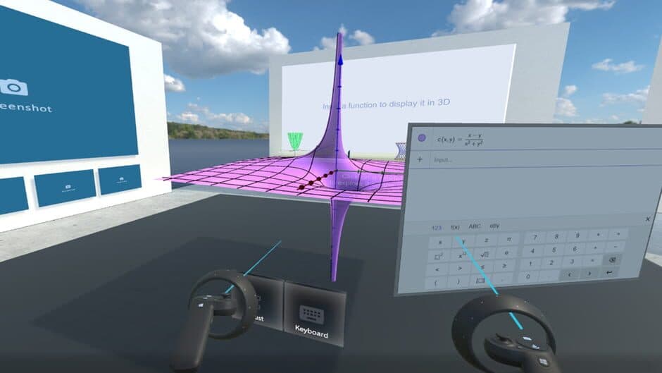 Скриншот 1 из GeoGebra Mixed Reality