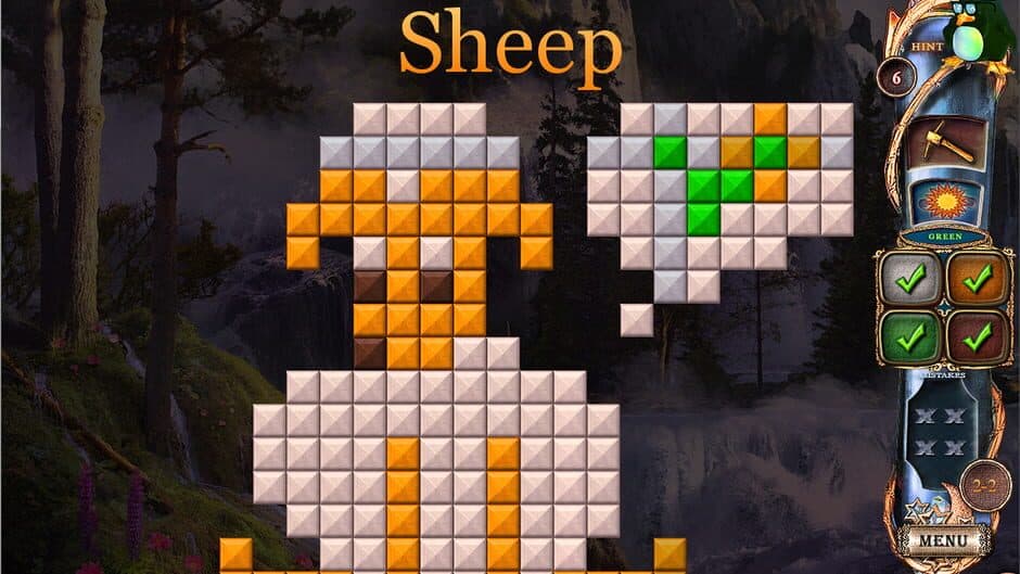 Скриншот 1 из Fantasy Mosaics 15: Ancient Land