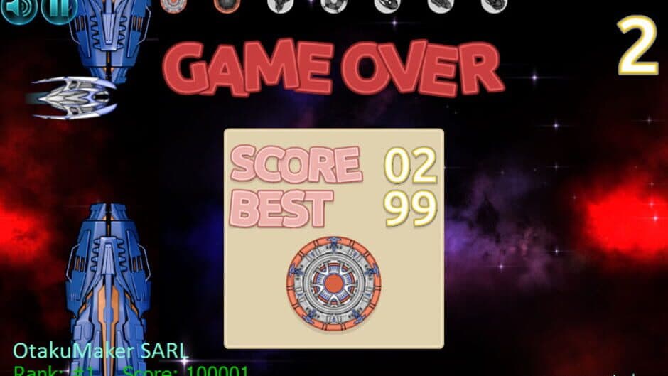 Скриншот 4 из Flappy Galaxy