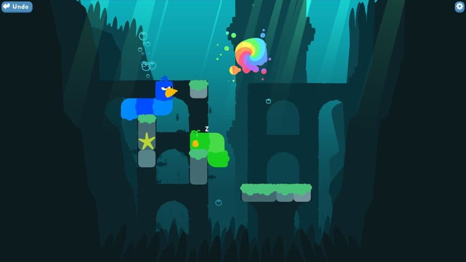 Скриншот 2 из Snakebird