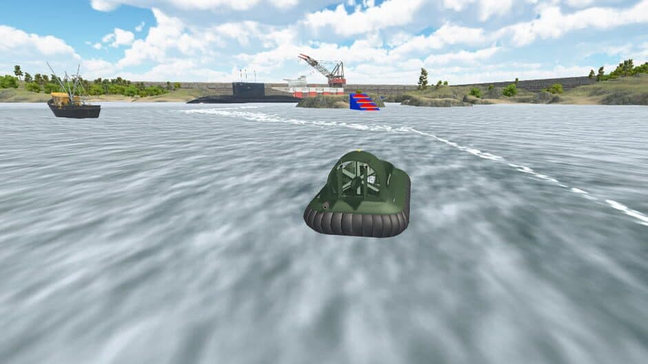 Скриншот 2 из Hovercraft Drive