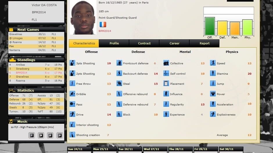Скриншот 4 из Basketball Pro Management 2014