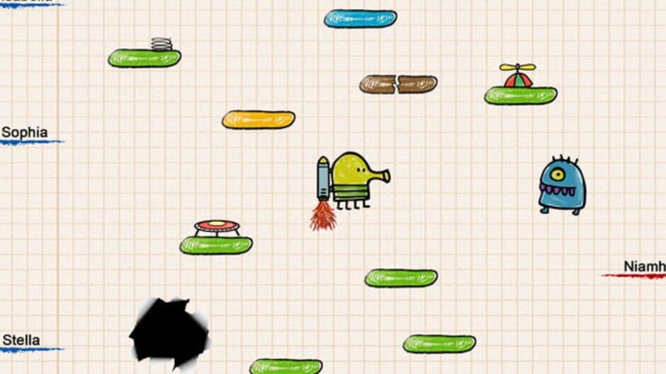 Скриншот 2 из Doodle Jump HD
