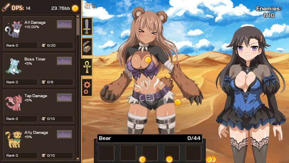 Скриншот 3 из Sakura Clicker