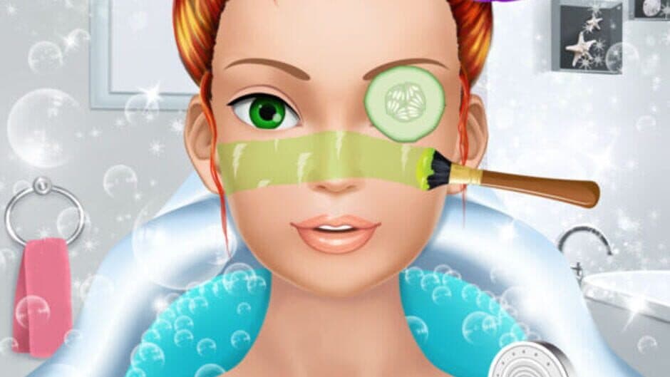 Скриншот 5 из Superhero Girl Salon: Kids Makeup and Dressup Game