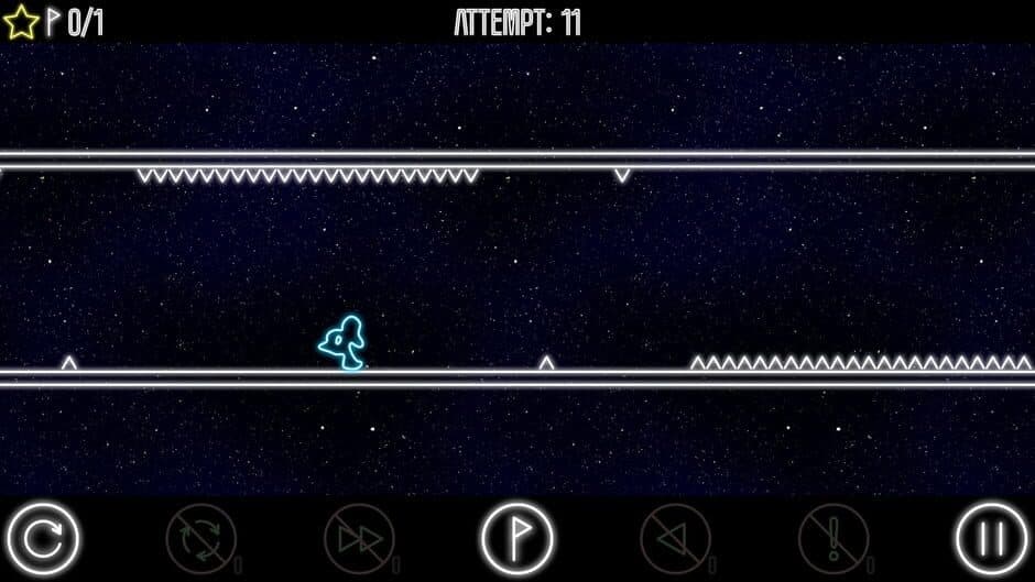Скриншот 4 из Neon Runner - Gravity Dash