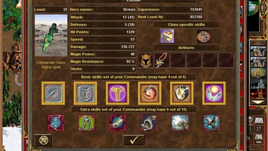 Скриншот 1 из Heroes of Might and Magic 3.5: In the Wake of Gods
