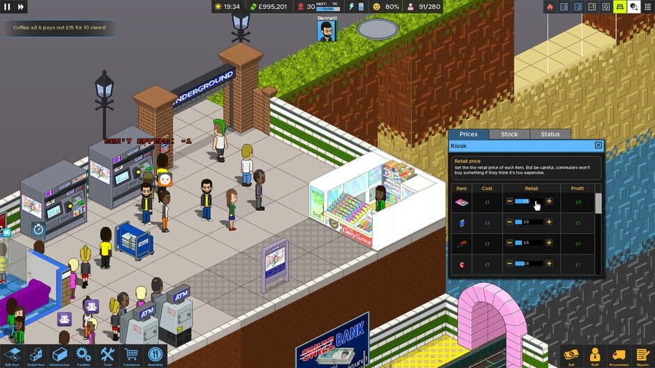 Скриншот 4 из Overcrowd: A Commute 'Em Up