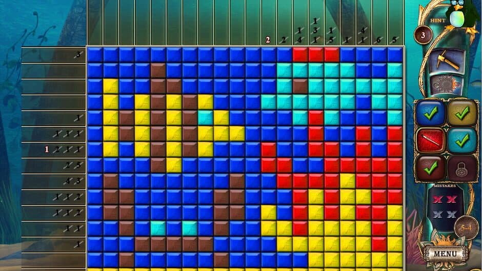 Скриншот 4 из Fantasy Mosaics 16: Six Colors in Wonderland