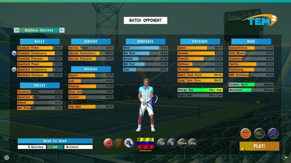 Скриншот 5 из Tennis Elbow Manager 2