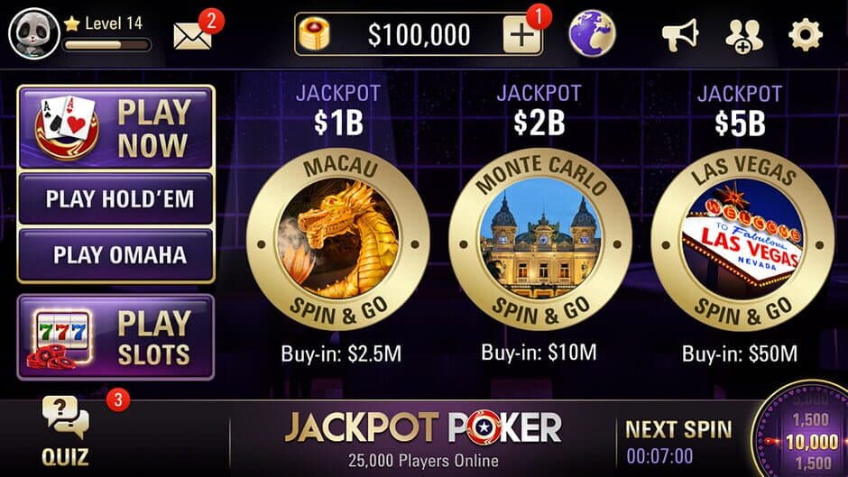 Скриншот 1 из Jackpot Poker by PokerStars