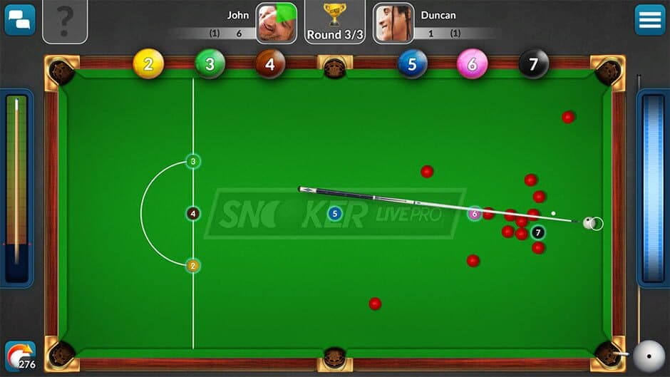 Скриншот 2 из Snooker Live Pro