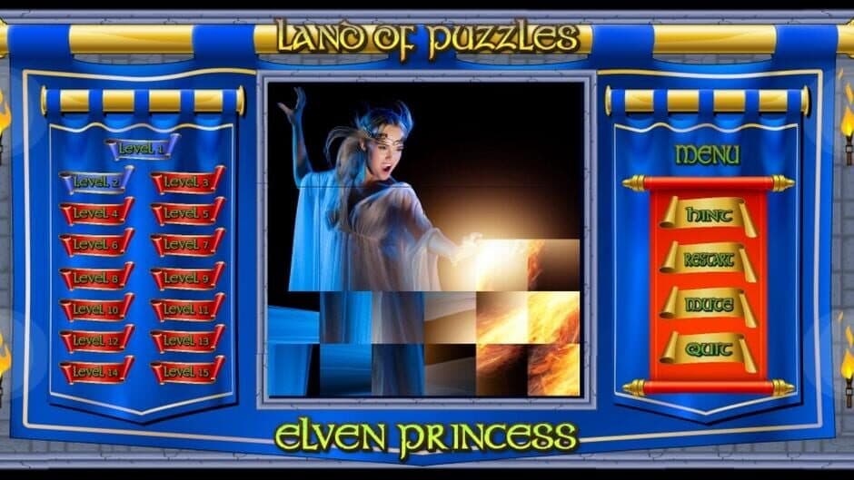 Скриншот 3 из Land of Puzzles: Elven Princess