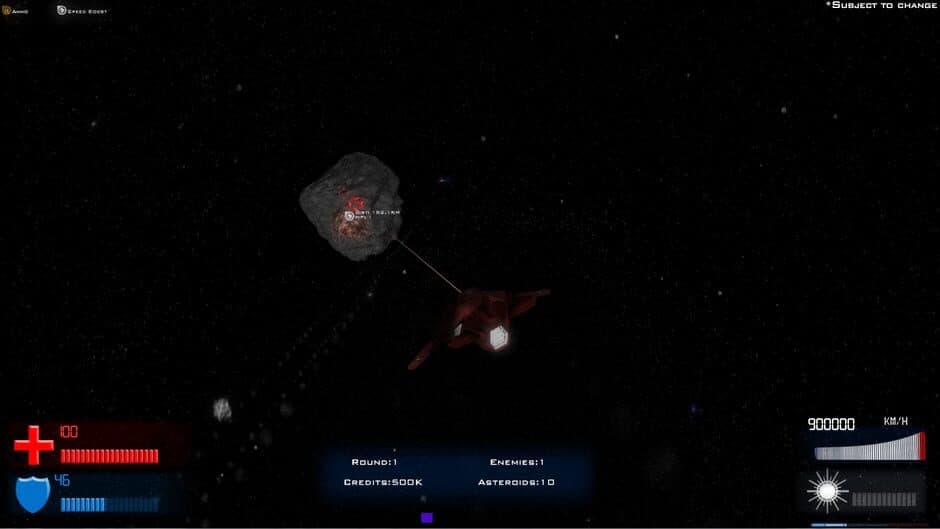 Скриншот 1 из AsteroidsHD