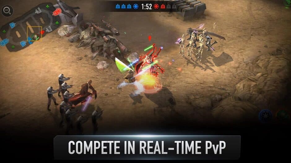 Скриншот 4 из Star Wars: Force Arena