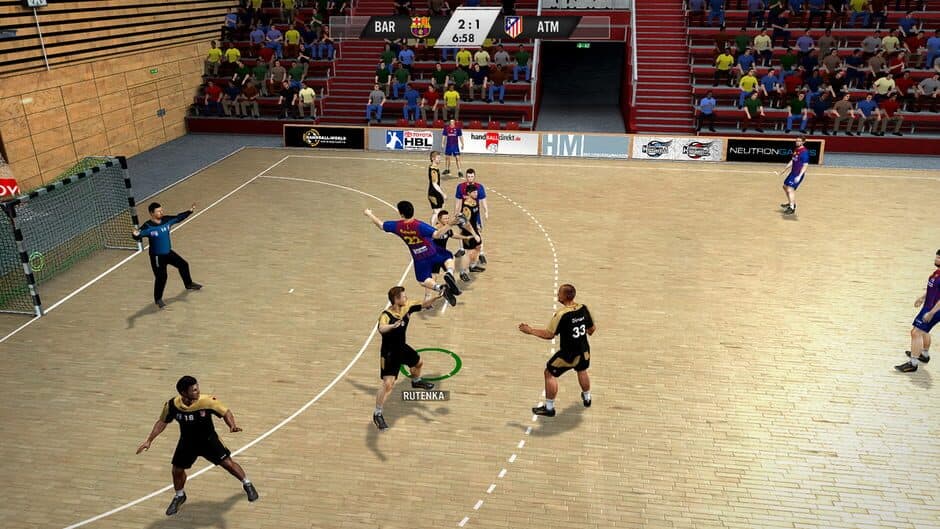 Скриншот 1 из IHF Handball Challenge 12