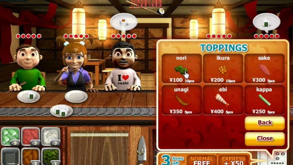 Скриншот 1 из Youda Sushi Chef