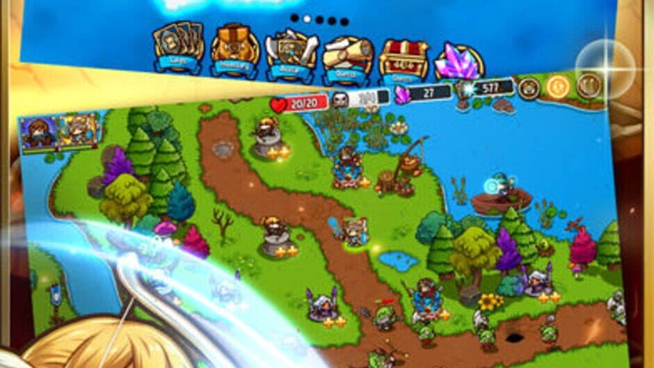 Скриншот 10 из Crazy Defense Heroes