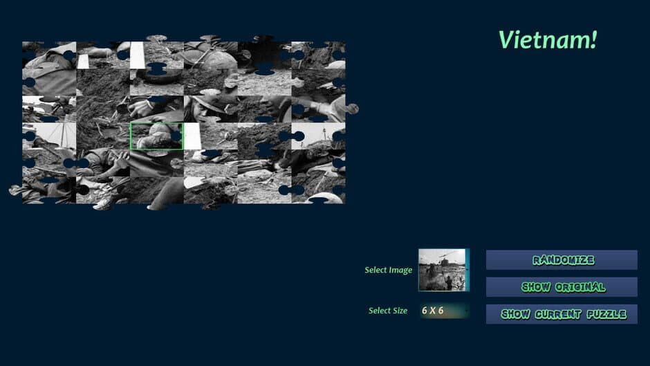 Скриншот 1 из Vietnam War Puzzles