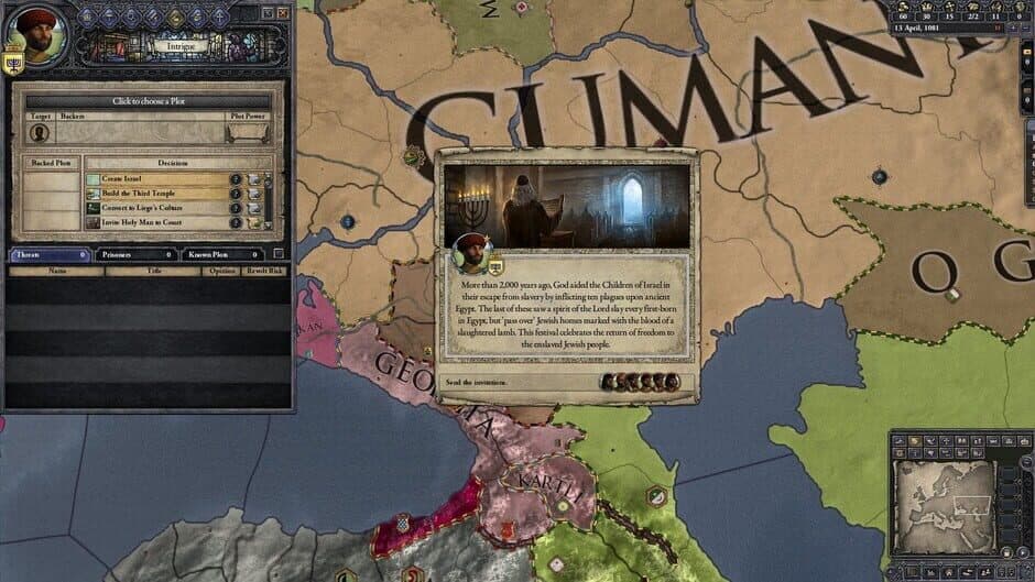 Скриншот 5 из Crusader Kings II: Sons of Abraham