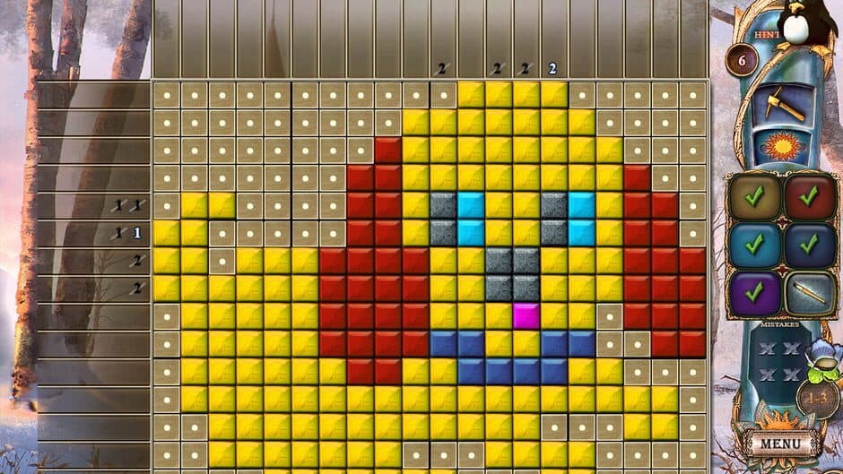 Скриншот 2 из Fantasy Mosaics 22: Summer Vacation