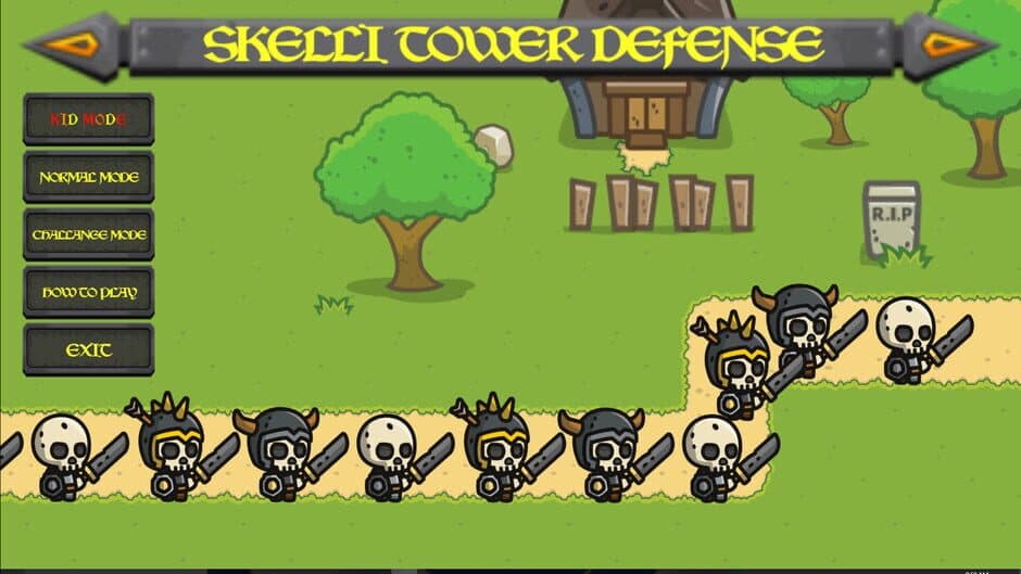 Скриншот 1 из Skelli Tower Defense