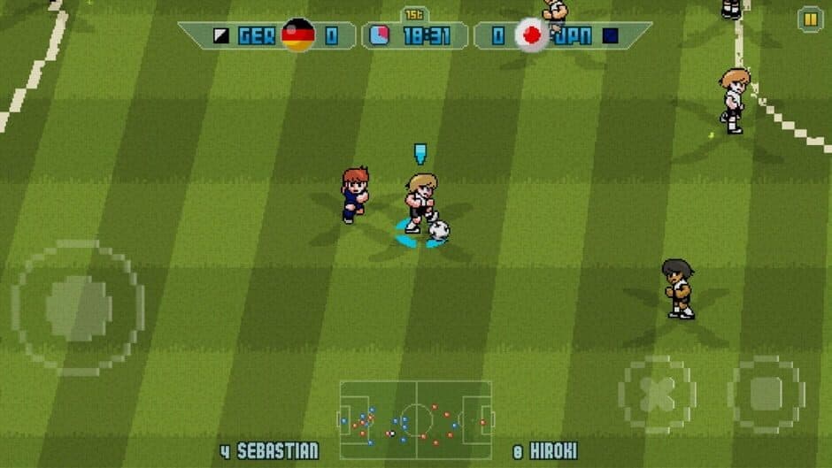 Скриншот 1 из Pixel Cup Soccer 16