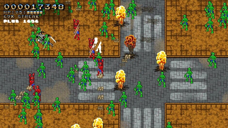 Скриншот 2 из Space Robot Samurai Zombie Slayer