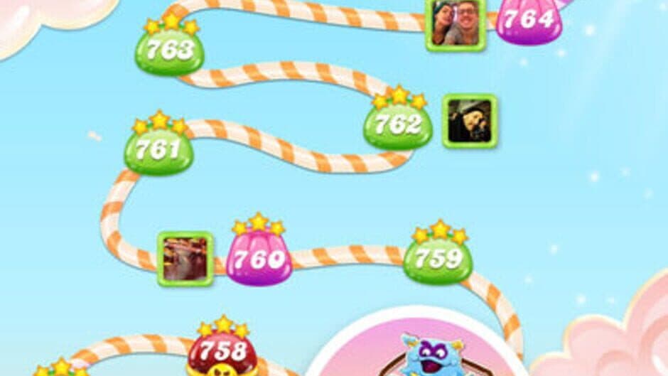 Скриншот 2 из Candy Crush Jelly Saga