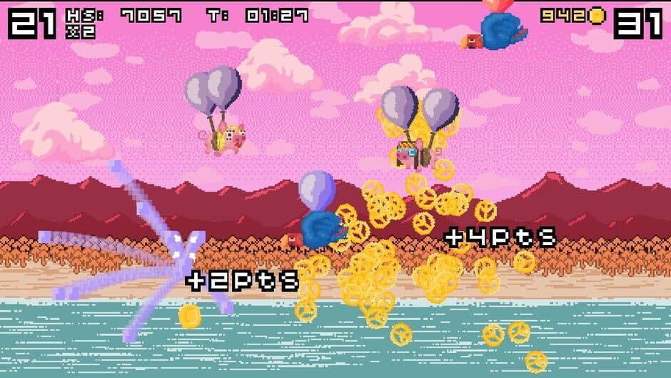 Скриншот 2 из Balloon Popping Pigs