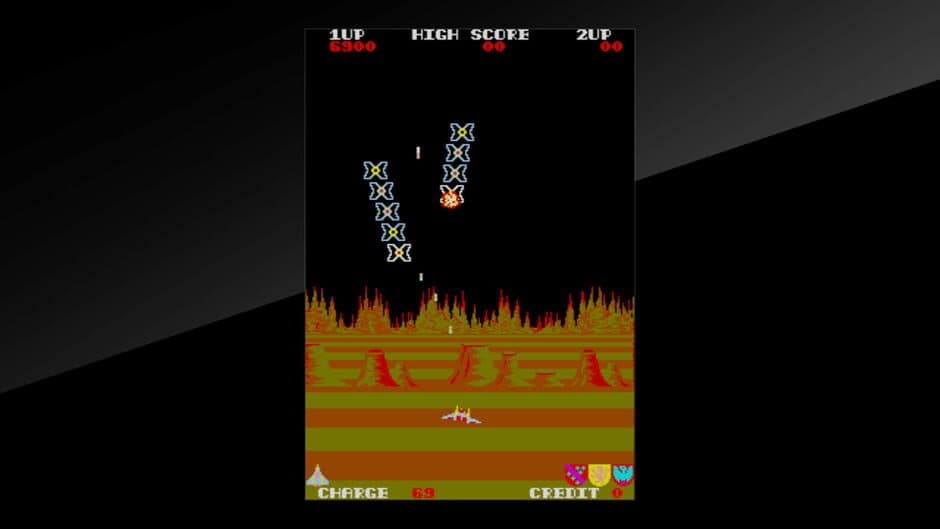 Скриншот 2 из Arcade Archives: Exerion